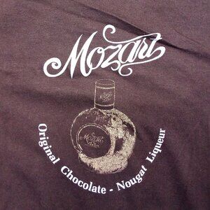 Deadstock Vintage Mozart More Than Music Chocolate Liqueur T-Shirt